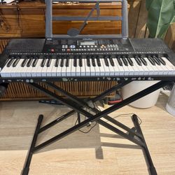 Keyboard with stand
