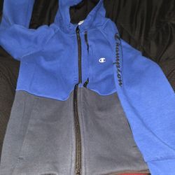 Boys Champion Zip Up Sweater 
