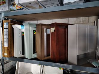 Bathroom wall cabinet various colors various prices all new