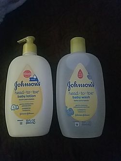 johnson baby wash& lotion