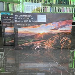 LG UHD Monitor 4K 31.5 Inch (Take It Home In Payments/ llévalo a casa en pagos 