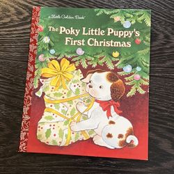 New Christmas Little Golden the Poky Puppy 1st Christmas