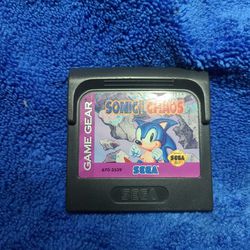 Sega Game Gear Sonic The Hedgehog Chaos