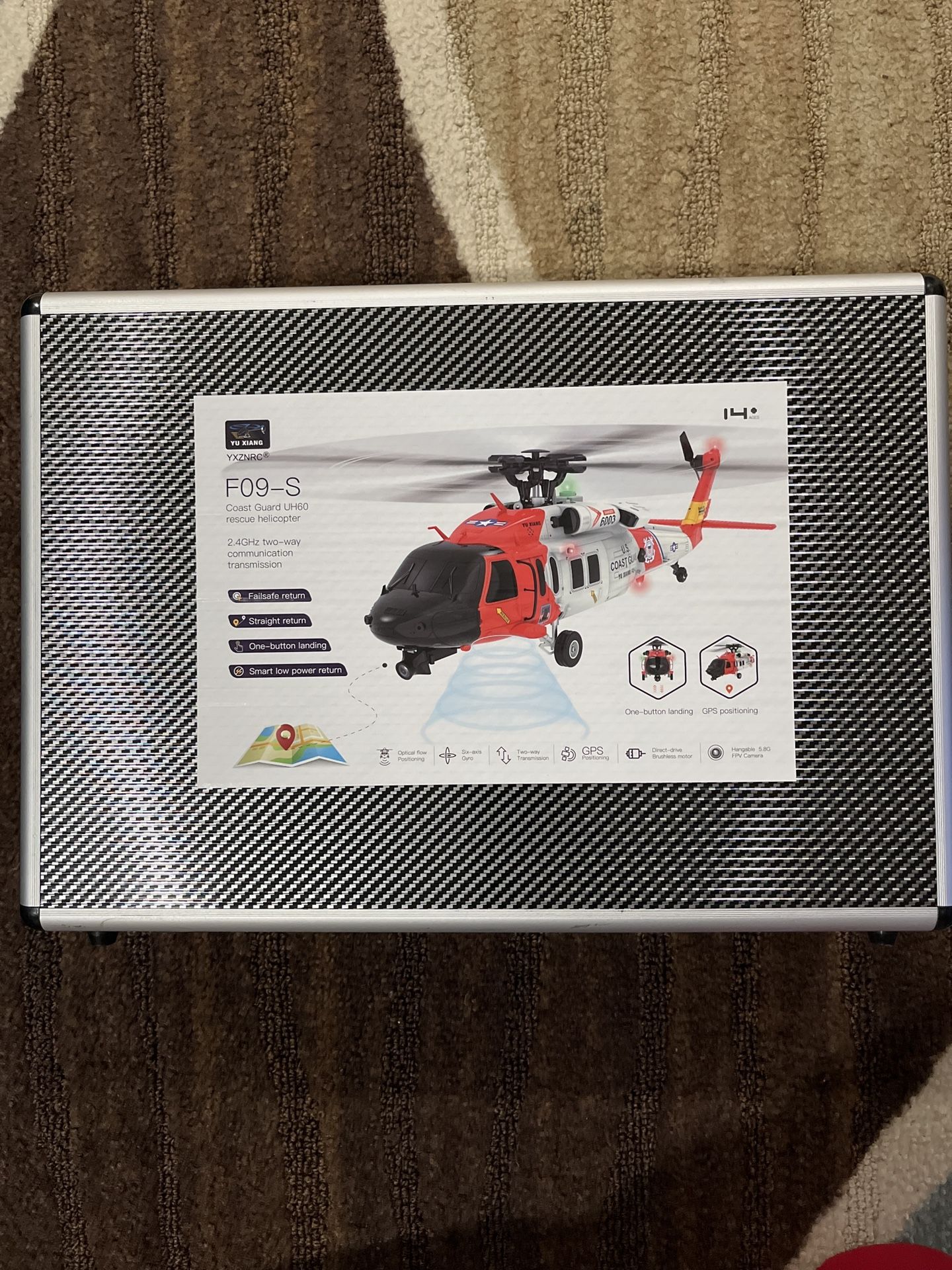 F09-S Coast Guard UH60 Rescue RC Helicopter