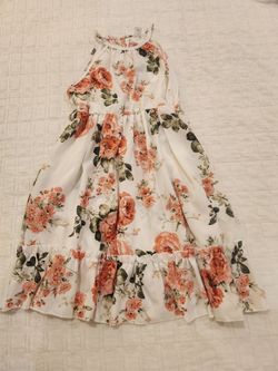 Girls floral dress