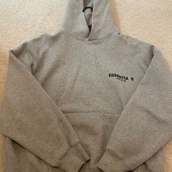 Essentials Fear Of God Mens Dark Oatmeal Hoodie