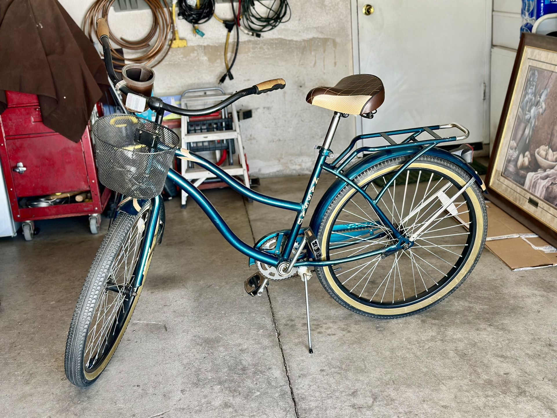 Huffy 26” Nassau Beach Cruiser Bicycle