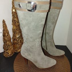 Cole Haan Nike Air Suede Boots Size 9.5