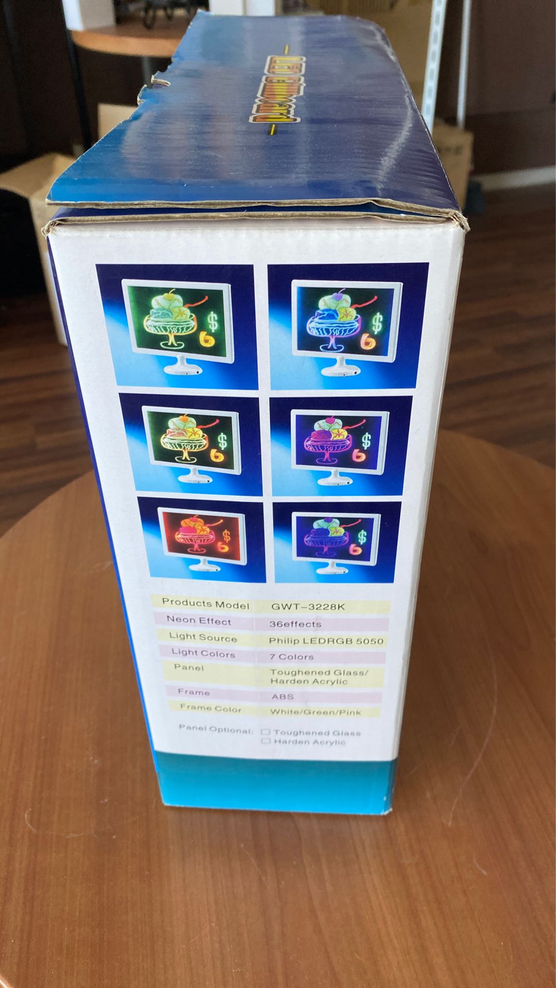 Table LED board