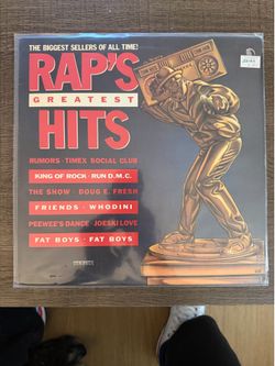 Vintage Rap’s Greatest Hits Vinyl LP – 1986 Priority Records