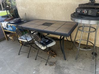 Patio Table With 4 Chairs