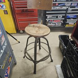 Old Print Shop Stool