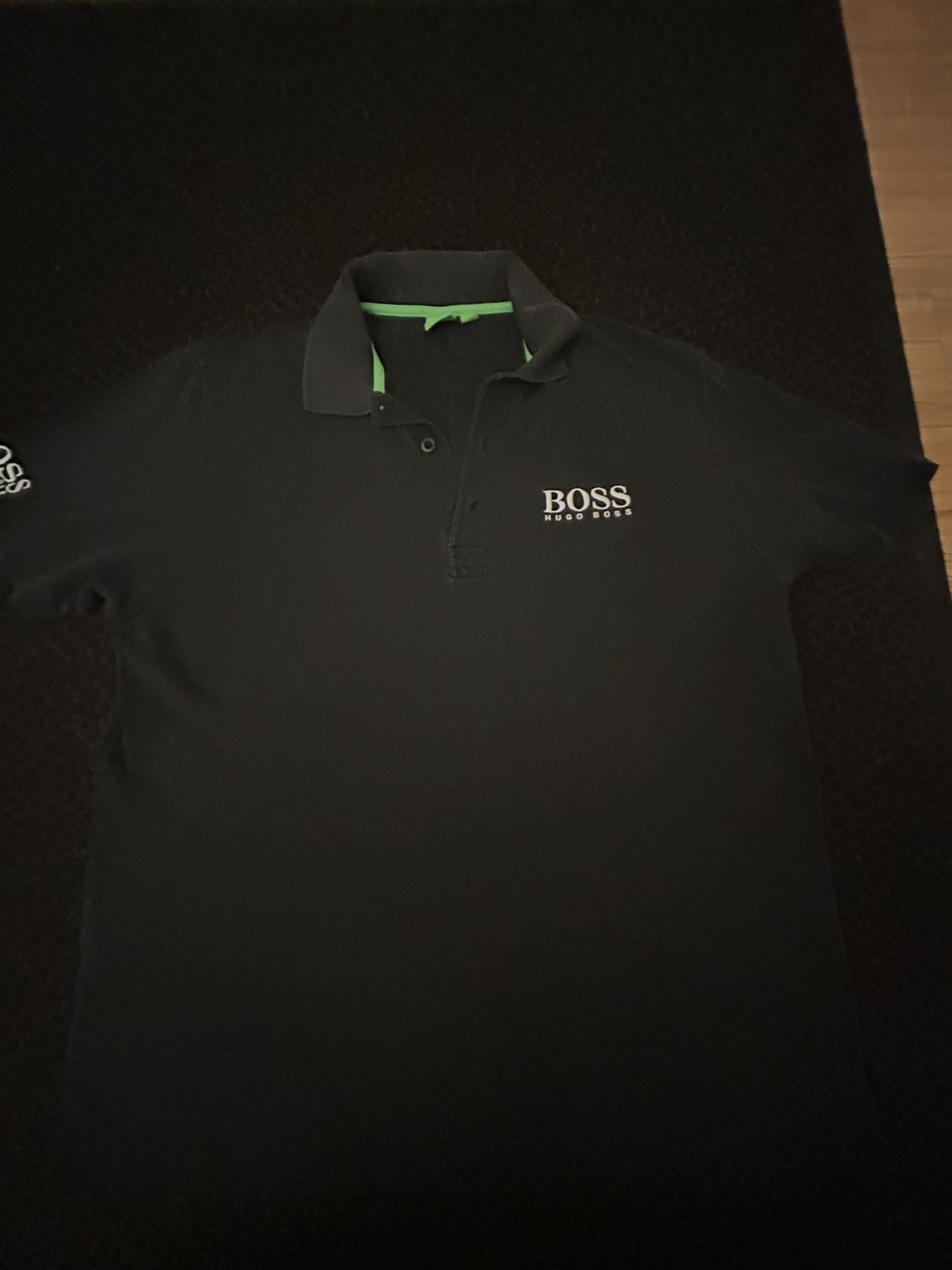 Black Polo Boss Hugo Boss Shirt