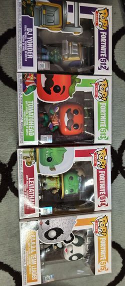 Lot Of 4 Funko Pop Fortnite Figures #512-515