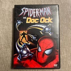 Vintage Spider-Man VS Doc Ock DVD 2004 75 Minutes Animated 90s Spiderman series.