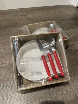 IKEA FABLER 4-Piece Children’s Dinnerware Set – Brand New, Sealed (2 sets available)