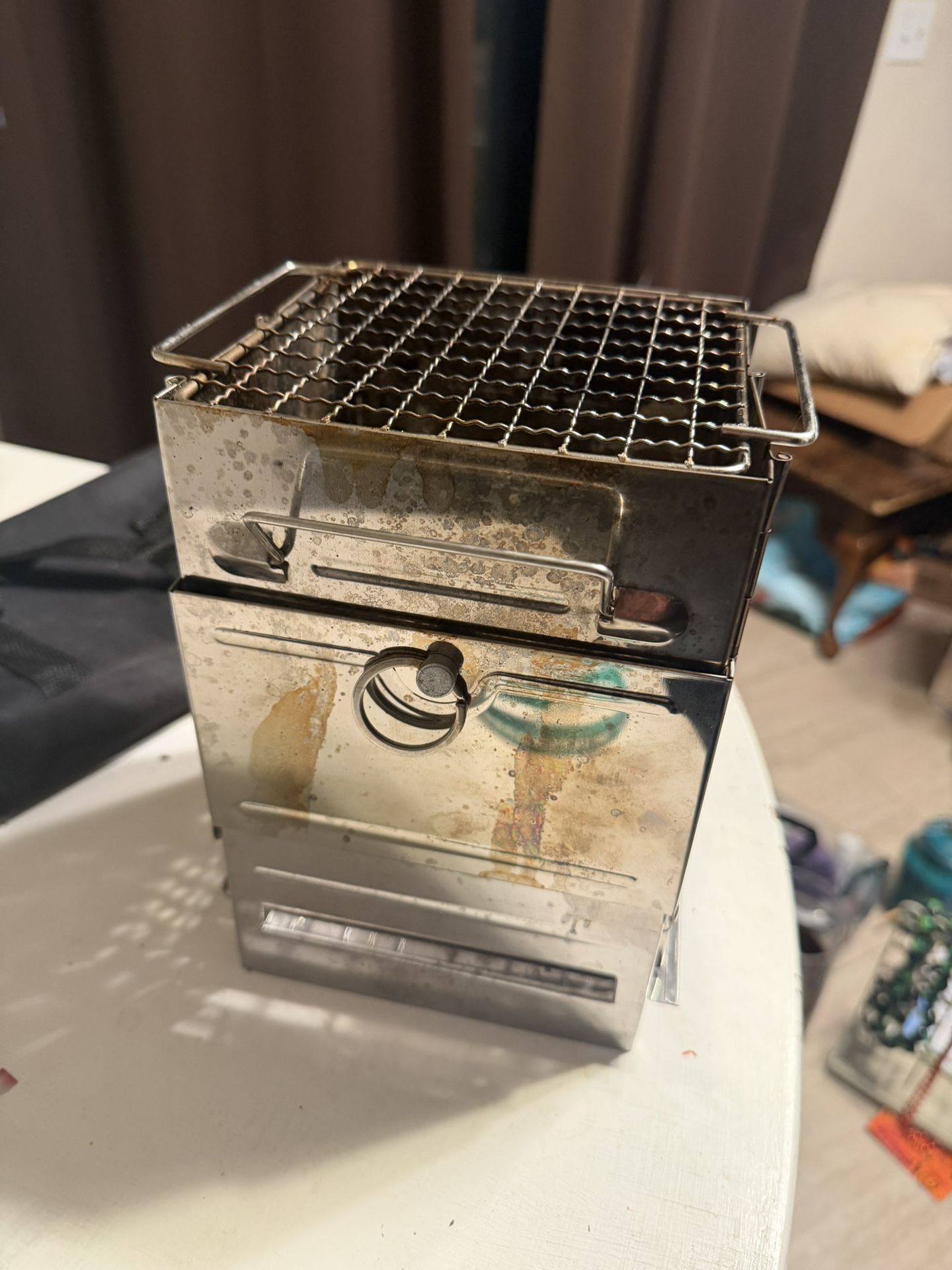 Wood/Charcoal Fueled Backpacking Grill