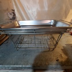 Chaffing  Dishes 3 And 1 Pan