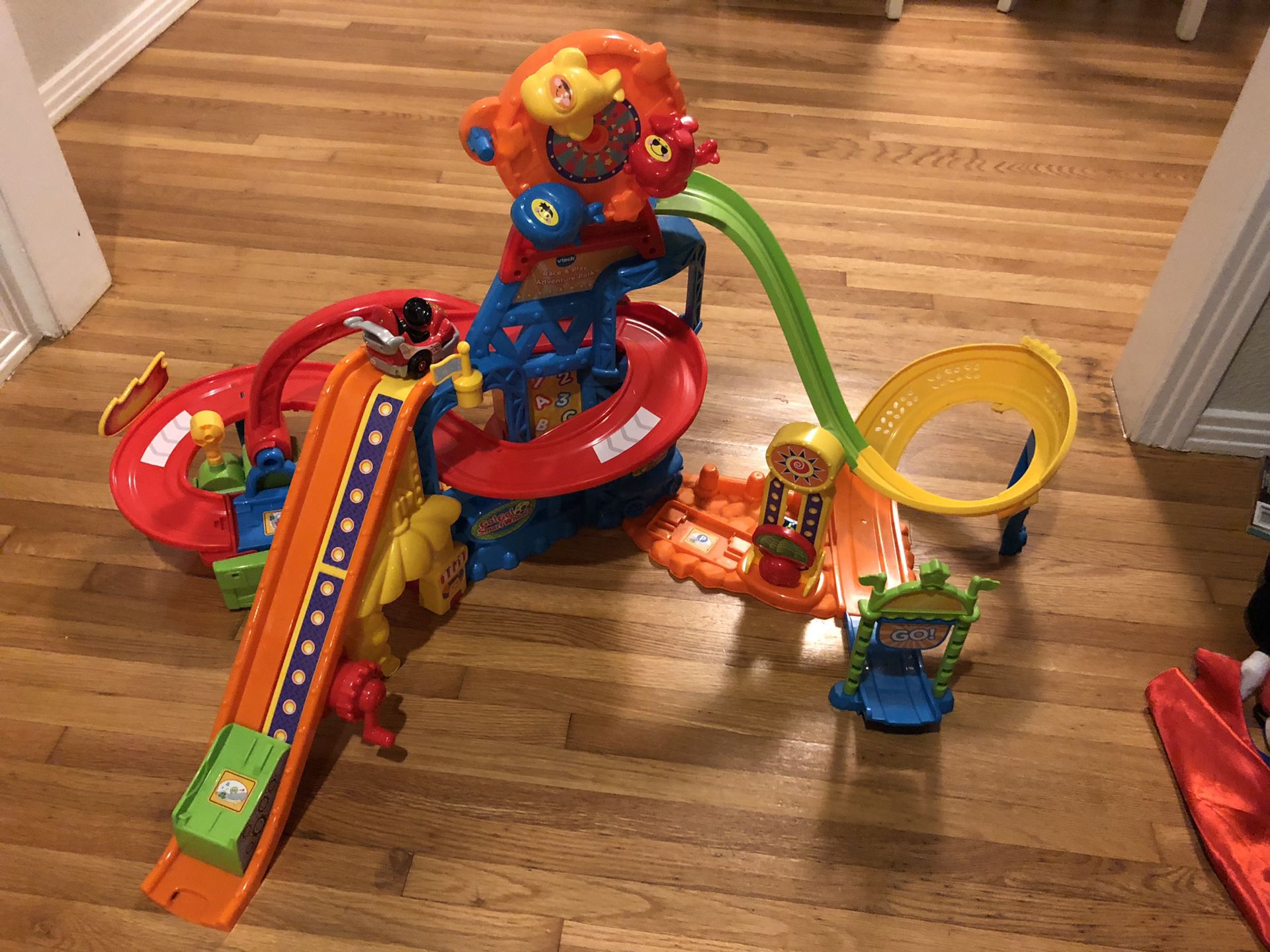 V-Tech PRICE DROP - GOGO Smart Car play sets and a bunch of track