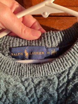 Ralph Lauren Cable Knit Sweater Size 32