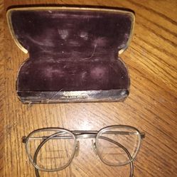 2 Pair Vintage Eye Glasses 