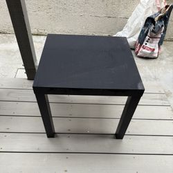 Ameriwood Home Parsons End Table, Black Oak (free)