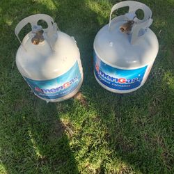Two Propane Tank Empty  Good For Refill  $25 Each.Or $45 For Both 