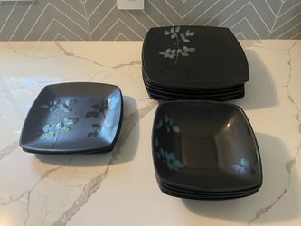 Gibson Leaf Dinner Set