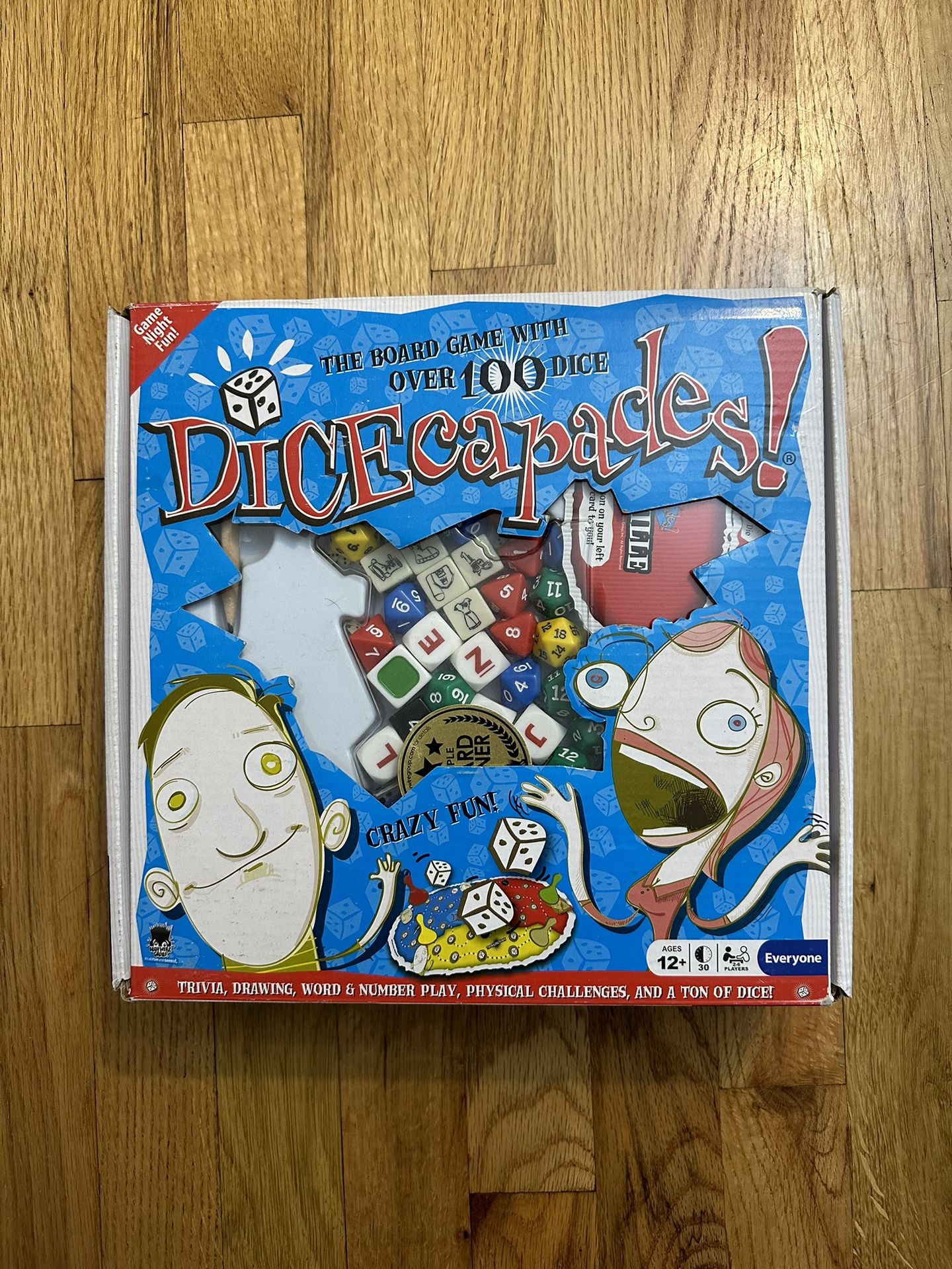 Dicecapades Board game