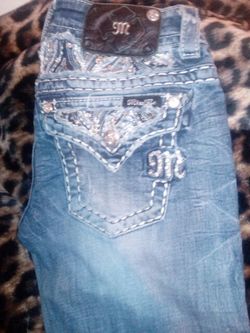 Miss me size 25 boot leg