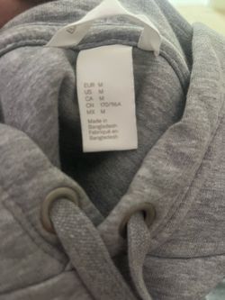 Grey sweatshirt, size medium
