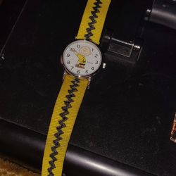 Charlie Brown watch. worn 3 times gd condition