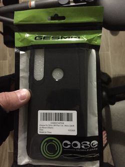 Moto G8 Plus Case TPU Bumper Slim Scratch Resistant Anti Slip Grippy Soft Black