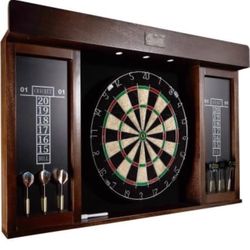 Barrington 40" Dartboard Cabinet With Led Light