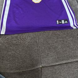 Adidas NBA Los Angeles Lakers Jersey
Size MEDIUM 10-12 PURPLE 