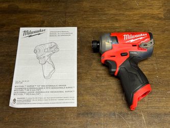 Milwaukee M12 FUEL SURGE 1/4 in. Hex Impact driver