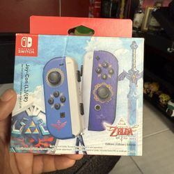 Zelda Joycons. (JOYCONS ONLY)