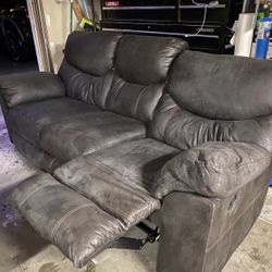 black couch 
