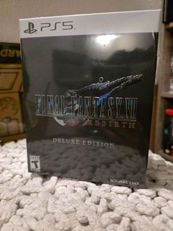 Playstation 5 game - Final Fantasy 7 Rebirth deluxe edition  - $125