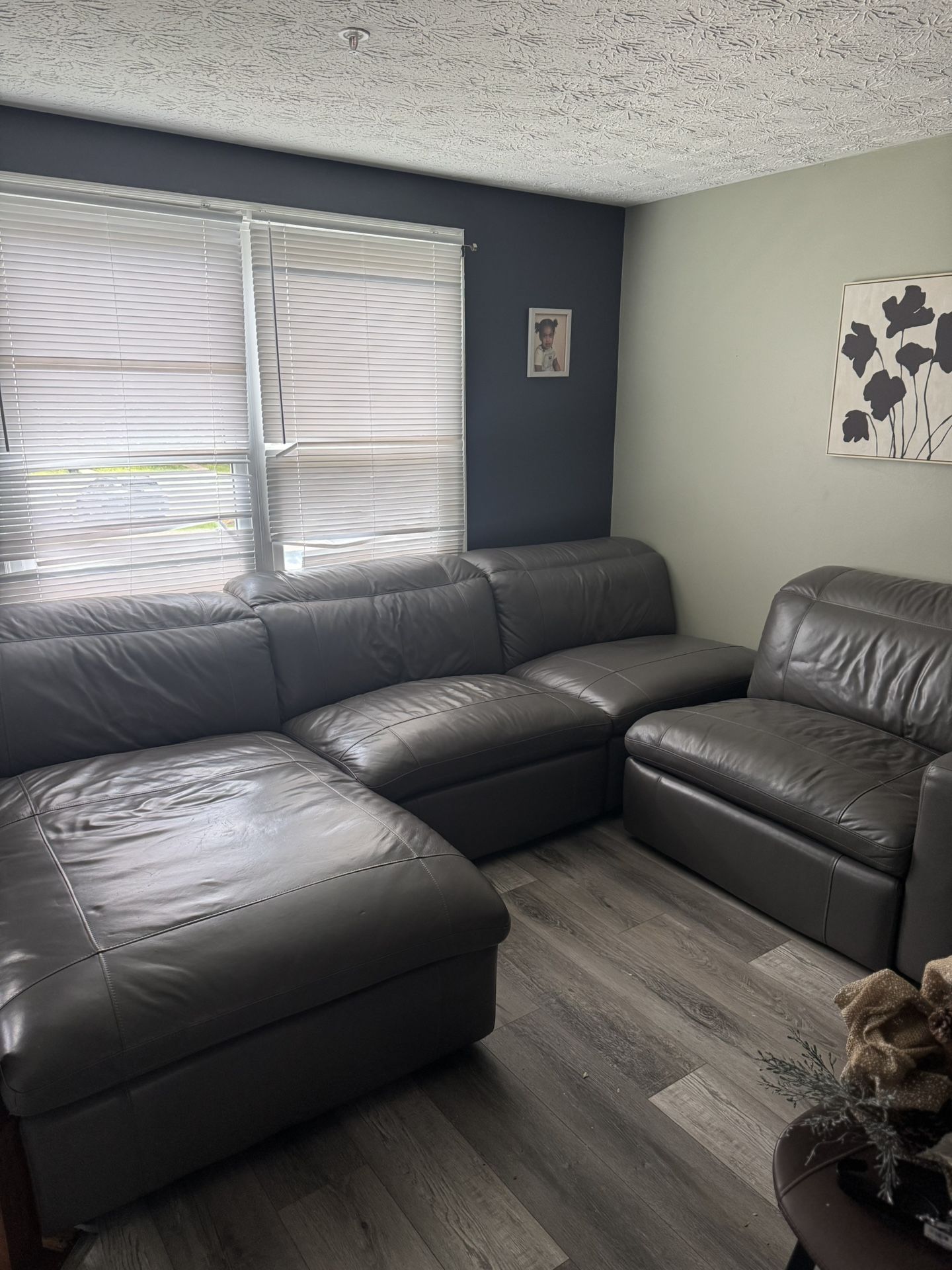 Used leather couch
