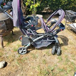 Baby Trend Sit And Stand Double Stroller 