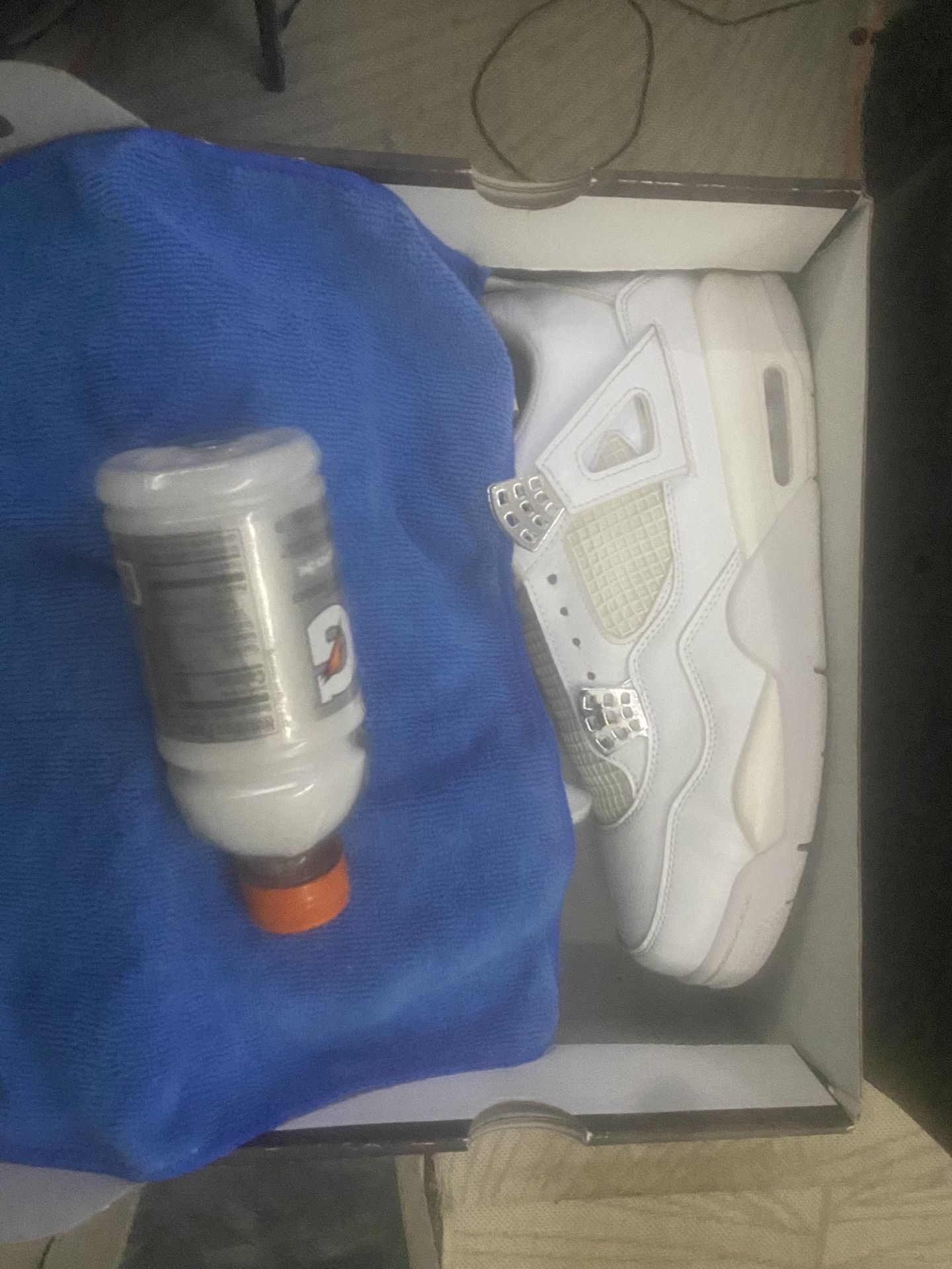 Air Jordan 4 Retro Pure Money White 308497-100 