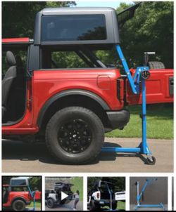 EZ 4x4 2 Door Bronco Hard Top Removal