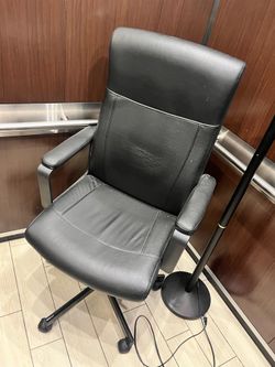 Leather office chairs