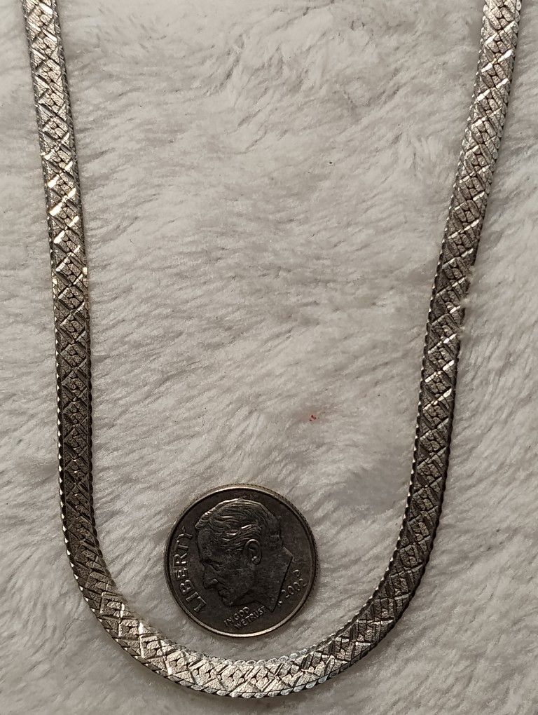 .925 Italian Sterling Silver Necklace