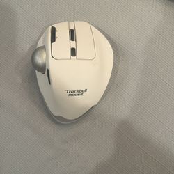 Trackball Mouse White