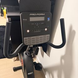 Proform recumbent stationary bike