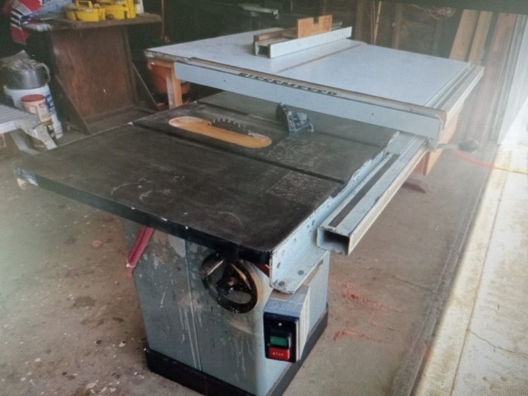 Delta 10 Inch Tilting Arbor Table Saw Optional Router And Extension