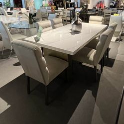 Table And 6 Chairs 