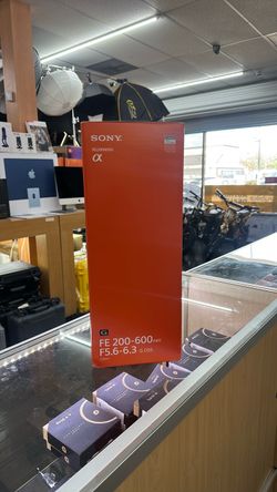 Sony Lens FE 200-600mm F5.6-6.3